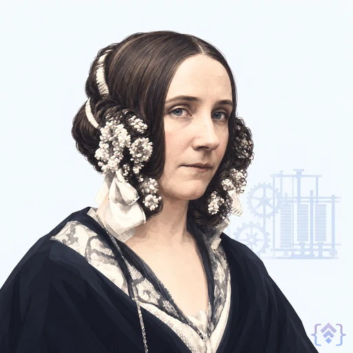 Editorial portrait of Ada Lovelace