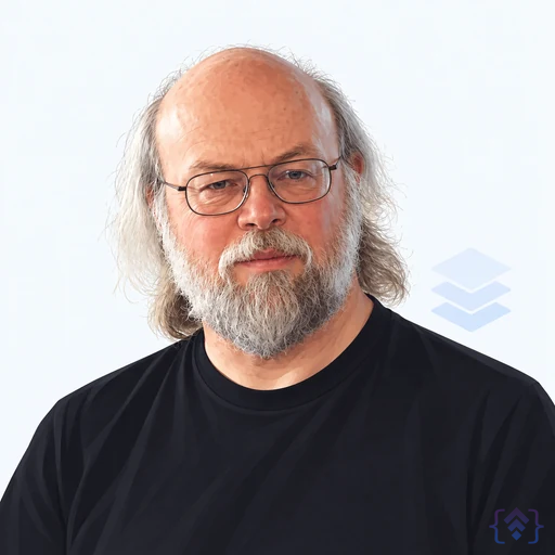 Editorial portrait of James Gosling