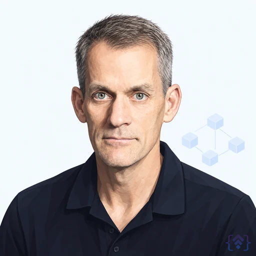 Editorial portrait of Jeff Dean