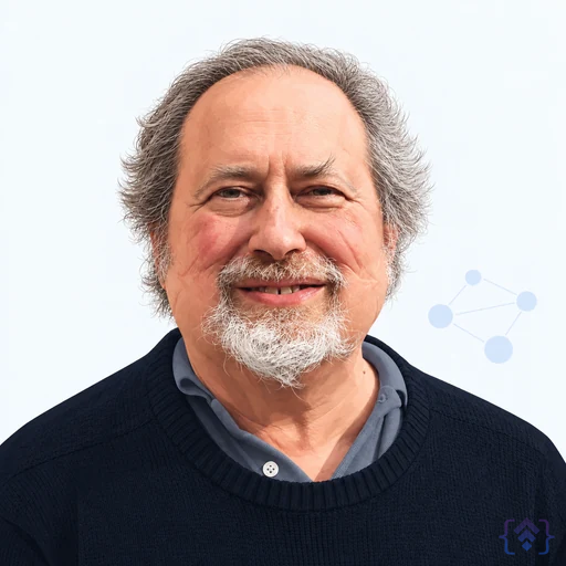 Editorial portrait of Richard Stallman