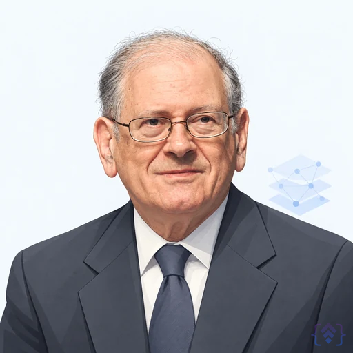 Editorial portrait of Robert Kahn